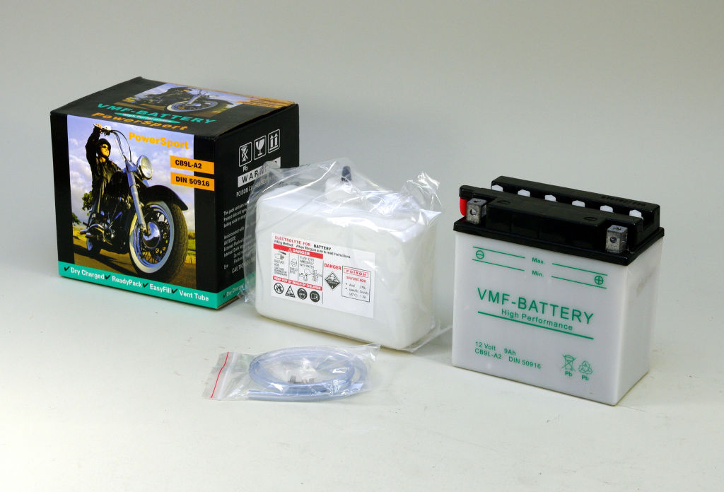 Batterie moto 6N12A-2D 6V /12Ah - Batterie de moto