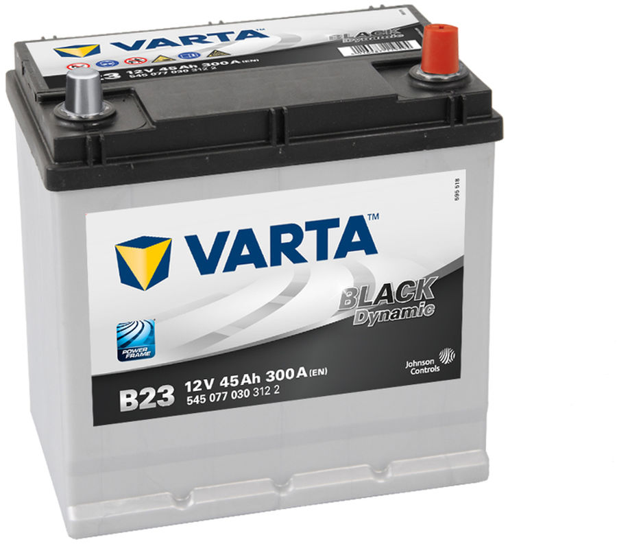 Berekening genoeg rechtbank VARTA B23 Black Dynamic accu - Online Battery