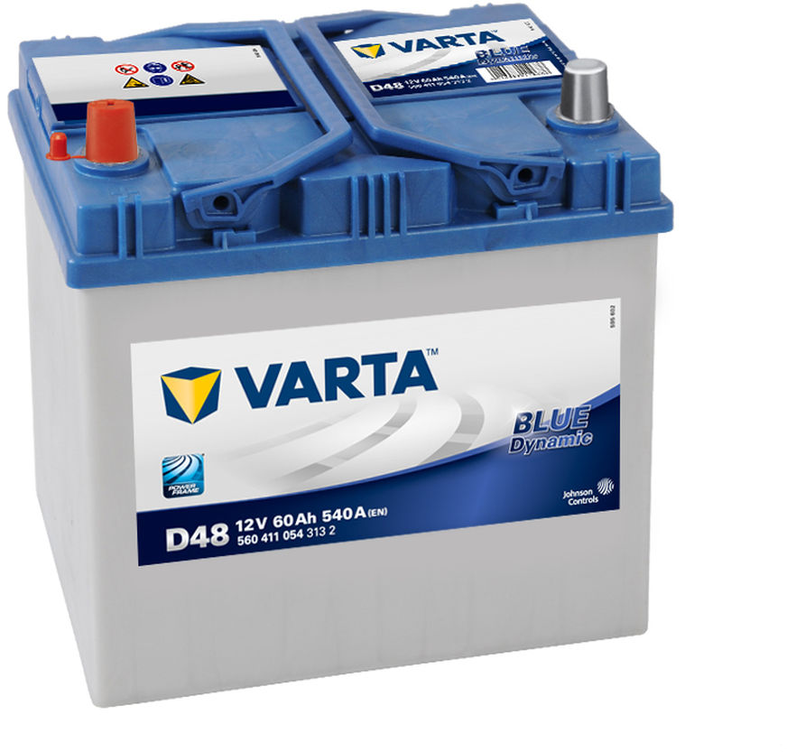 VARTA D48 Blue Dynamic - 12V 60Ah - Online Battery