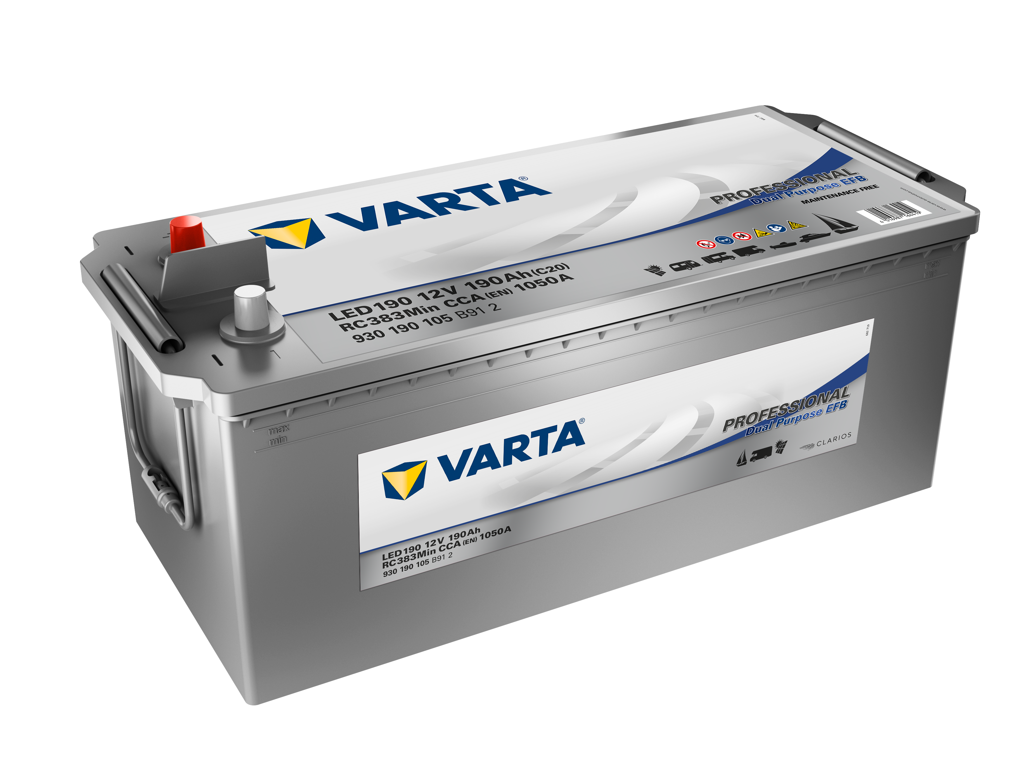 Varta LA70. Batterie pour bateau Varta 70Ah 12V