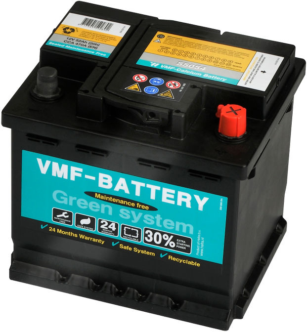 emotioneel lied glans VMF 55054 accu -12V 52Ah - Online Battery