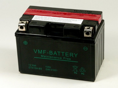 VMF YTX12A-BS Powersport AGM Motor Accu