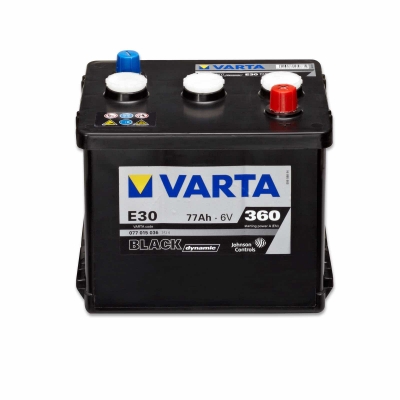 VARTA E30W BLACK Dynamic 6V